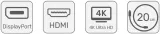 2x-unitek-adapter-mini-displayport-hdmi-4k-dlugosc-0-2-m