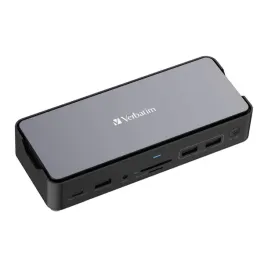 2x-hub-verbatim-usb-c-pro-2xhdmi-dp-rj45-4xusb-3xusb-c-sd-microsd-ssd-audio
