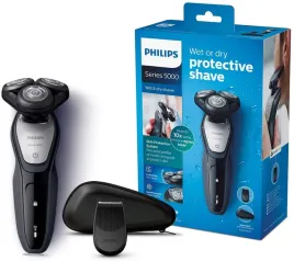 2x-golarka-philips-series-5000-s5290-12-black-czarna