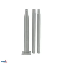 2x-slup-oswietleniowy-bemko-skladany-3-m-160160-mm-fi-60-mm-szary