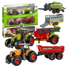 2x-zestaw-maszyn-6w1-zabawka-traktory-2xtraktor-akcesoria-przyczepy-preze