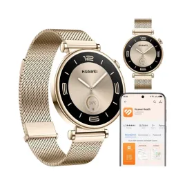 2x-smartwatch-huawei-watch-gt4-elegant-41mm-zloty-damski-gps-wodoodporny-nf
