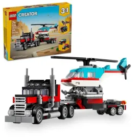 2x-klocki-lego-creator-3-w-1-ciezarowka-z-platforma-i-helikopterem-31146