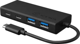 2x-hub-usb-icy-box-usb-c-usb-c-usb-pd-60w