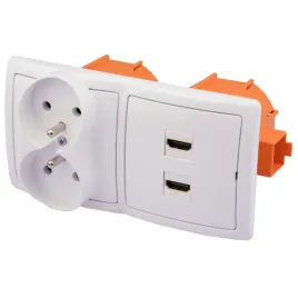 2x-gniazdo-scienne-2-hdmi-zasilajace-230v-terminal
