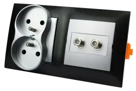 2x-gniazdo-scienne-telewizyjne-2-f-zasilajace-230v