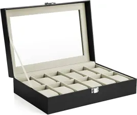 2x-pudelko-etui-organizer-szkatulka-na-zegarki-12szt-na-prezent-ekspozytor