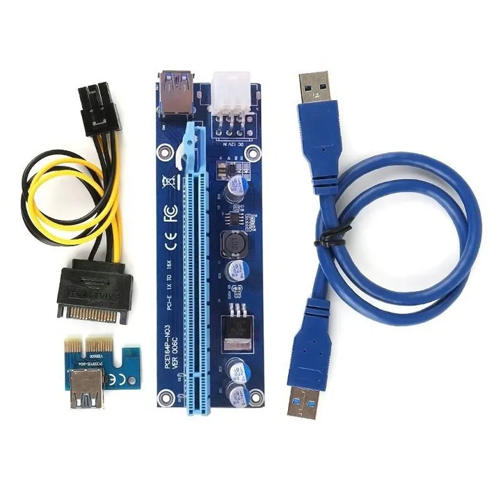 2x-riser-pci-e-1x-16x-usb-3-0-sata-pci-e-6pin-stan-nowy