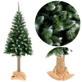 2x-choinka-sztuczna-sosna-na-pniu-diamentowa-osniezona-180-cm-jak-zywa-gest