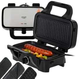 2x-opiekacz-3w1-do-kanapek-toster-grill-gofrownica-panini-wymienne-plytki