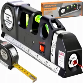2x-poziomica-laserowa-z-miarka-250cm-bigstren-21747