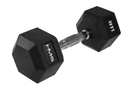 2x-hantla-do-cwiczen-hms-hex-ogumowana-stalowa-14-kg