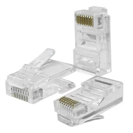 2x-wtyk-przelotowy-zlacze-rj45-cat6-utp-pozlacane-styki-100-sztuk
