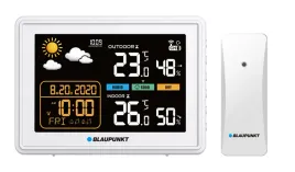 2x-stacja-pogodowa-blaupunkt-ws-30wh-higrometr-alert-ws30wh-biala