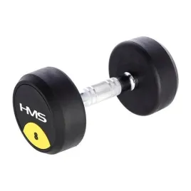 2x-hms-hg-pro-8-kg-hantle-gumowane-powlekane-stale-do-cwiczen-fitness