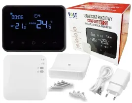 2x-termostat-volt-polska-comfort-wt-20-radiowy-wi-fi-zasilacz