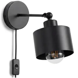 kinkiet-scienny-led-lampa-scienna-e27-wlacznik-kabel-oprawa-spot-czarny