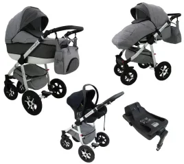 2x-karex-wozek-quero-len-4w1-gleb-spac-fotel-13kg-isofix-n
