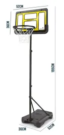 2x-duza-koszykowka-195-cm-zestaw-do-gry-w-kosza-z-pilka-matadi