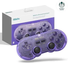 2x-pad-bezprzewodowy-kontroler-switch-pc-hall-effect-retro-grey-8bitdo-sn30