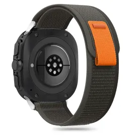 2x-pasek-tech-protect-nylon-do-galaxy-watch-ultra-47-mm-black-orange