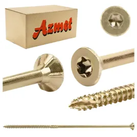 wkrety-do-drewna-6x200-mm-torx-100-szt-ciesielskie-stozkowe-azmet-wt-60200