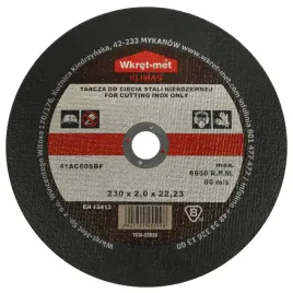 tarcze-do-ciecia-stali-nierdzewnej-230-mm-10-szt-korundowe-klimas-tcsi230