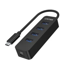2x-hub-aktywny-unitek-h1117b-usb-c-4x-usb-3-2-gen-1-usb-3-0-czarny