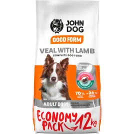 sucha-karma-dla-psa-john-dog-good-form-cielecina-jagniecina-12kg-duze-rasy