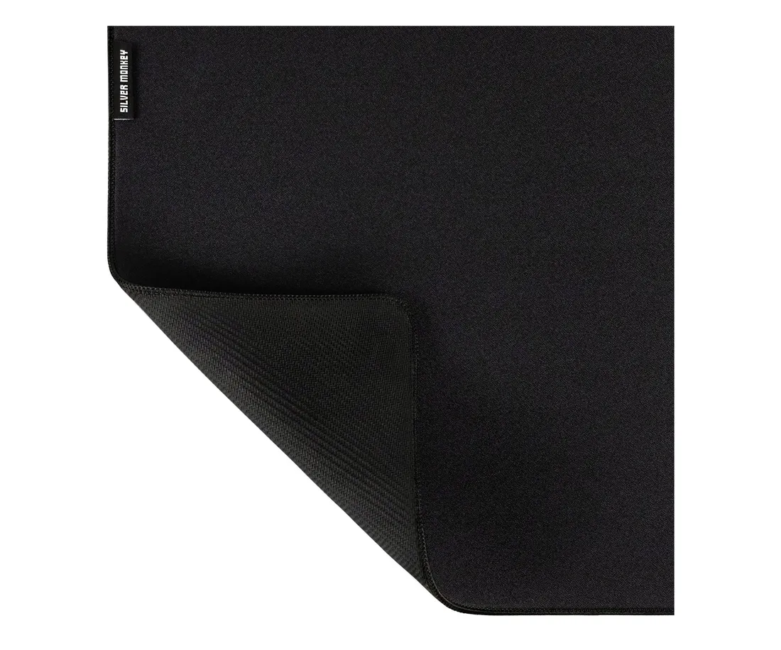 2x-silver-monkey-comfort-mouse-pad-xl-black