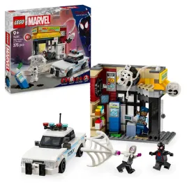 2x-zestaw-klockow-lego-super-heroes-miles-morales-kontra-spot-76311