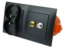 2x-gniazdo-230v-f-rca-scienne-podtynkowe-czarne