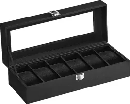 2x-songmics-etui-pudelko-szkatulka-na-zegarki-dla-kolekcjonera-6-przegrod