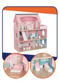 2x-domek-dla-lalek-drewniany-xxl-3-poziomy-oswietlenie-led-akcesoria-w-zest