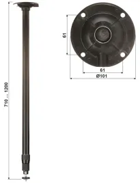 2x-uchwyt-do-kamer-teleskopowy-sufitowy-710-122
