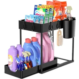 2x-organizer-kuchenny-wysuwany-do-szafki-dwupoziomowy-pod-zlew-polka-stojak