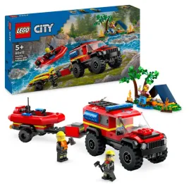 2x-klocki-lego-60412-city-terenowy-woz-strazacki-z-lodzia-ratunkowa-zestaw