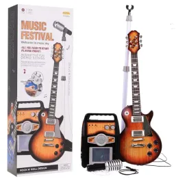 2x-zestaw-muzyczny-dla-dzieci-gitara-wzmacniacz-mikrofon-na-stelazu-ret