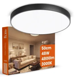 plafon-natynkowy-led-50cm-okragly-czarny-48w-4800lm-cieply-nowoczesny