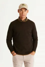 meski-sweter-bezowo-brazowy-melanz-z-okraglym-dekoltem-xl-5ga