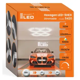 lampa-led-hexagon-192w-sufitowa-oswietlenie-do-garaz-sciemniacz-221-x-160cm