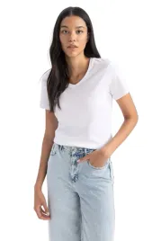 defacto-bialy-t-shirt-meski-z-dekoltem-v-krotki-rekaw-xxl-5da