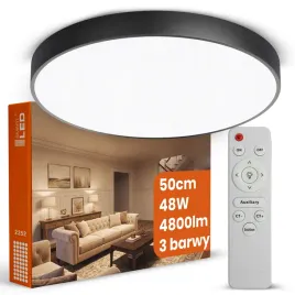 plafon-sufitowy-led-48w-4800lm-3-barwy-cct-50cm-okragly-czarna-ip20-pilot