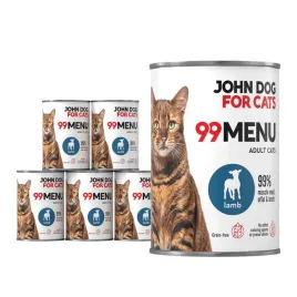 karma-mokra-dla-kota-99-menu-jagniecina-6x400g-bezzbozowa-john-dog-for-cats