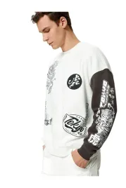koton-bluza-meska-biala-z-czarnym-rekawem-i-nadrukiem-xxs-5da