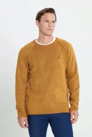 meski-sweter-bez-kaptura-okragly-dekolt-musztardowy-melanz-2xl-5ga