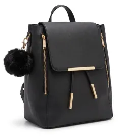 plecak-damski-coofit-z-eko-skory-pu-czarny-23-x-16-x-37-cm-zamek-pompon
