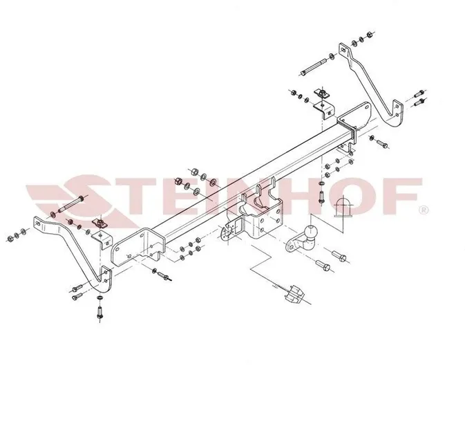hak-przykrecany-steinhof-stf-304-stan-nowy-homologacja-tak