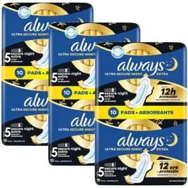 3x-podpaski-always-ultra-secure-night-extra-5-10-szt