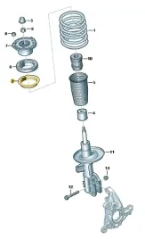 podkladka-amortyzatora-przod-vag-oe-2n0411189-nowa-oryginalna